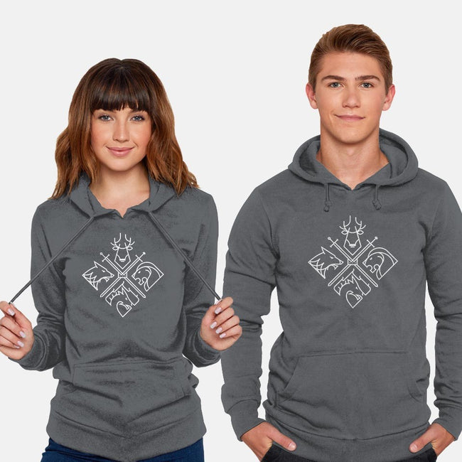 Throne Houses-unisex pullover sweatshirt-spike00