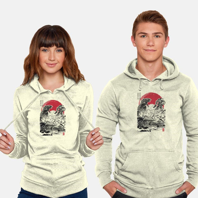 Battle of the Ages-unisex pullover sweatshirt-DrMonekers
