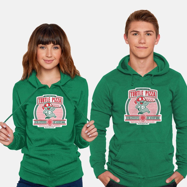 Turtle Pizza-unisex pullover sweatshirt-owlhaus