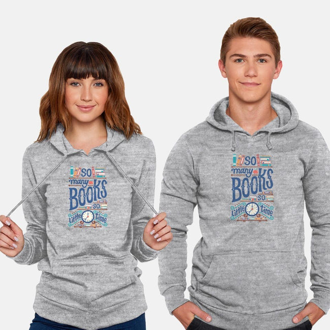 So Many Books-unisex pullover sweatshirt-risarodil