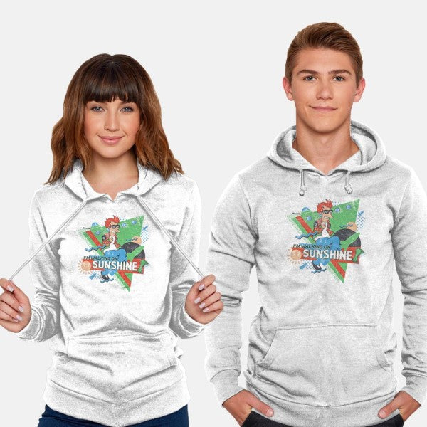Walkin' On Sunshine-unisex pullover sweatshirt-xMitch