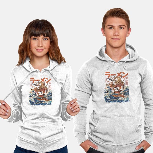 Great Ramen off Kanagawa-unisex pullover sweatshirt-ilustrata