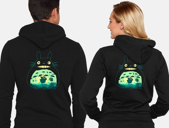 Totoro and His Umbrella