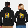 Purrrsist!-unisex zip-up sweatshirt-vomaria