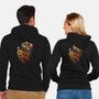 Ink Attack-unisex zip-up sweatshirt-albertocubatas