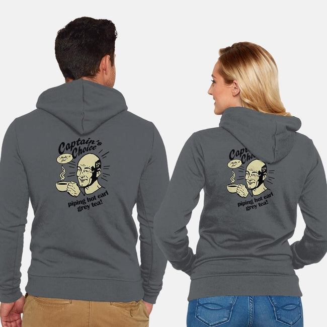 Captain's Choice-unisex zip-up sweatshirt-ladymagumba