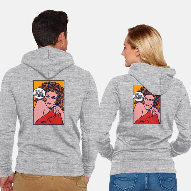 Possessed Girl-unisex zip-up sweatshirt-RBucchioni