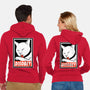 DISOBEY!-unisex zip-up sweatshirt-Raffiti