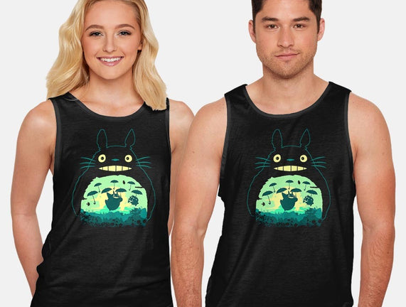 Totoro and His Umbrella