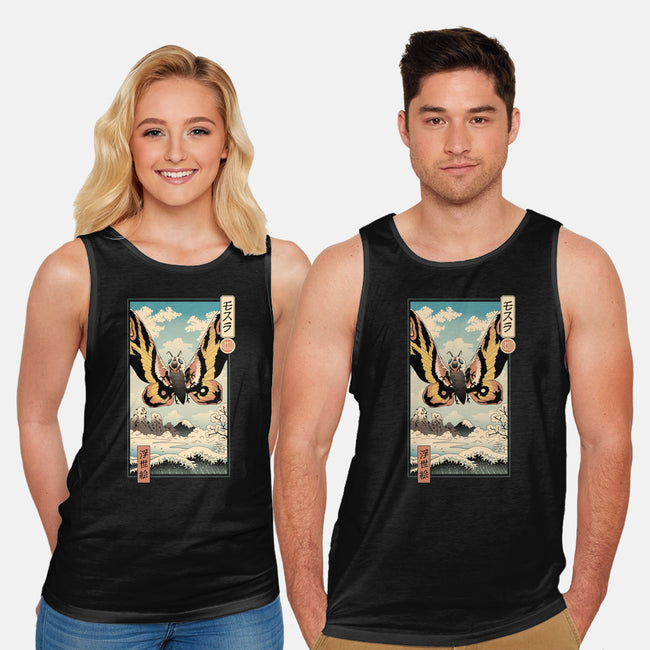 Ancient Moth Ukiyo-E-unisex basic tank-vp021