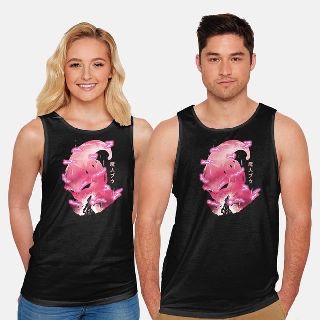 Evil Pink-unisex basic tank-dandingeroz