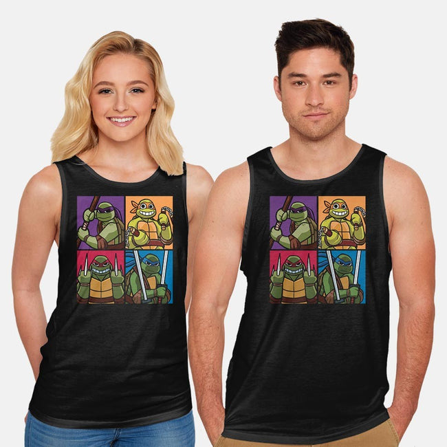 Choose Your Ninja-unisex basic tank-bigchrisgallery
