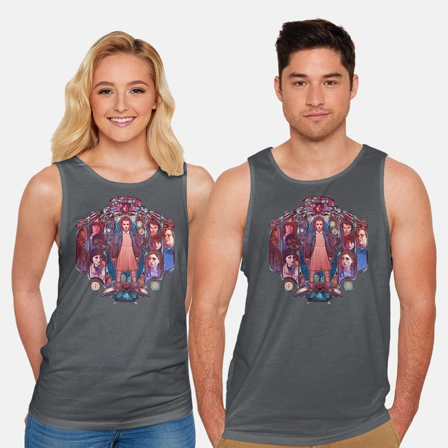 Stranger Nouveau-unisex basic tank-MeganLara