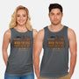 Val & Earl's Work for Hire-unisex basic tank-beware1984