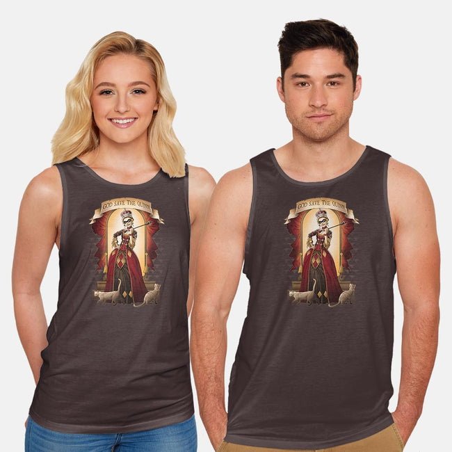 God Save the Quinn-unisex basic tank-saqman