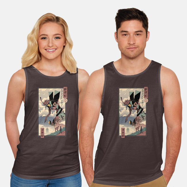 Eva Ukiyo-E-unisex basic tank-vp021