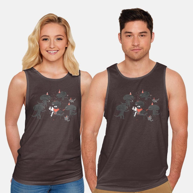 Surprise!-unisex basic tank-queenmob