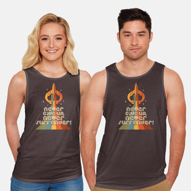 Retro Quest-unisex basic tank-DeepFriedArt