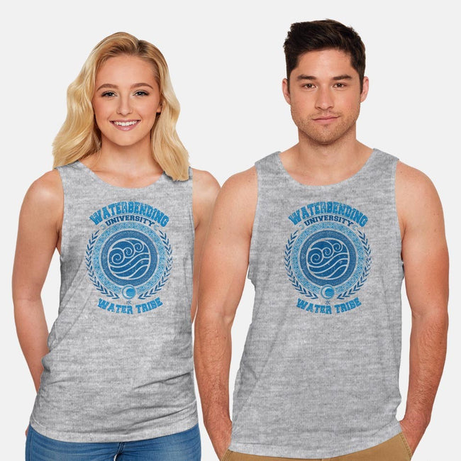 Waterbending University-unisex basic tank-Typhoonic