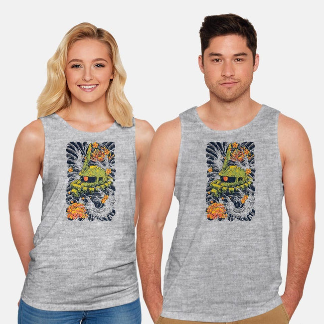 Mecha Suit Ink-unisex basic tank-Snapnfit