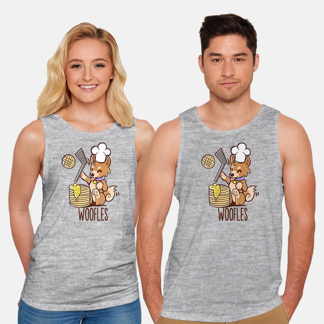 I'm Making Woofles-unisex basic tank-TechraNova