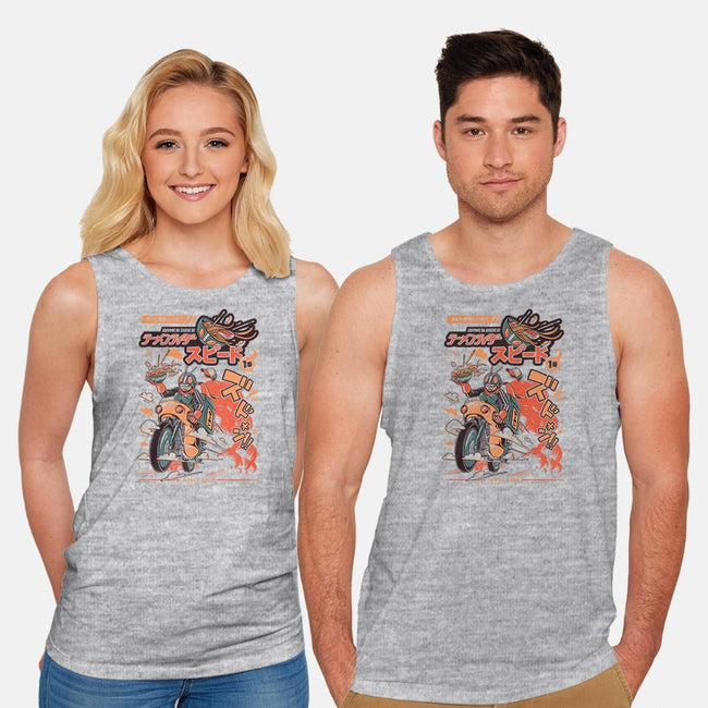 Ramen Rider-unisex basic tank-ilustrata