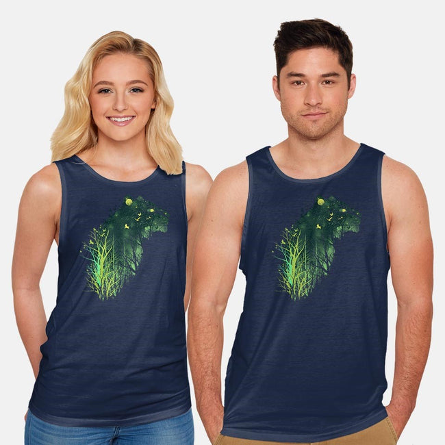 Space Tiger-unisex basic tank-dandingeroz