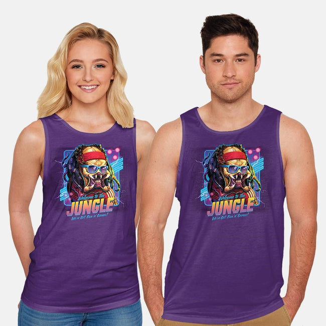 Welcome To The Jungle-unisex basic tank-RockyDavies