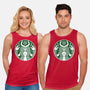 The Red Cup-unisex basic tank-Florey