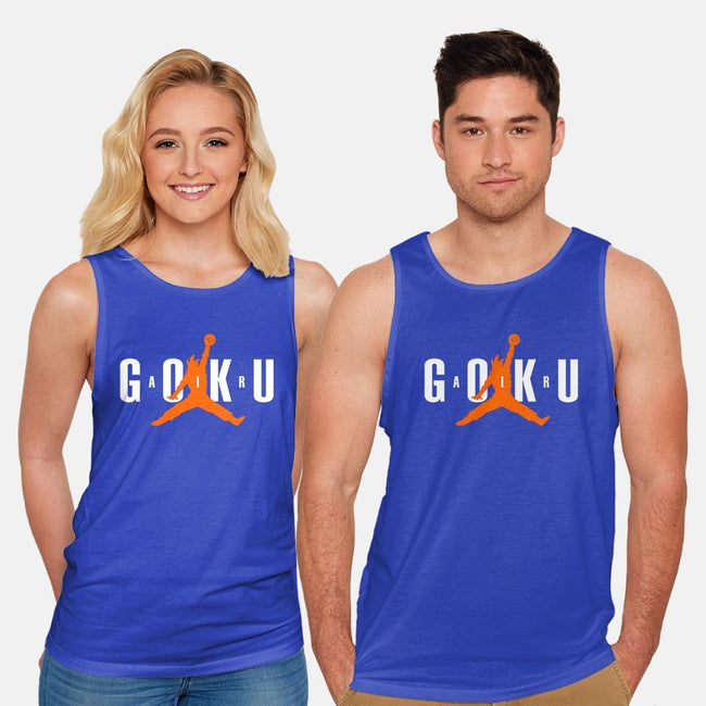 Air Saiyan-unisex basic tank-OtakuTeez