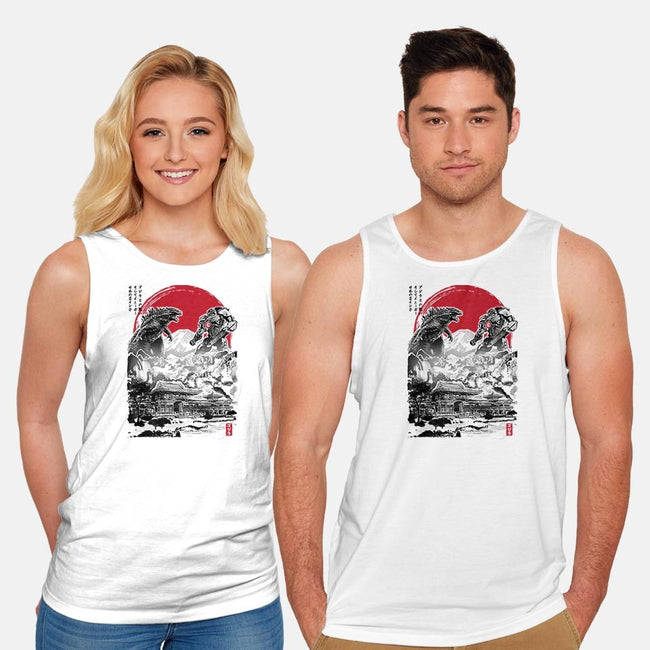 Battle of the Ages-unisex basic tank-DrMonekers