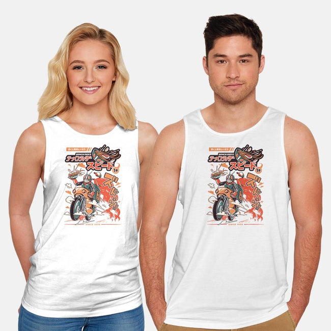 Ramen Rider-unisex basic tank-ilustrata