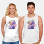 The Dragon and the Dragonfly-unisex basic tank-NemiMakeit