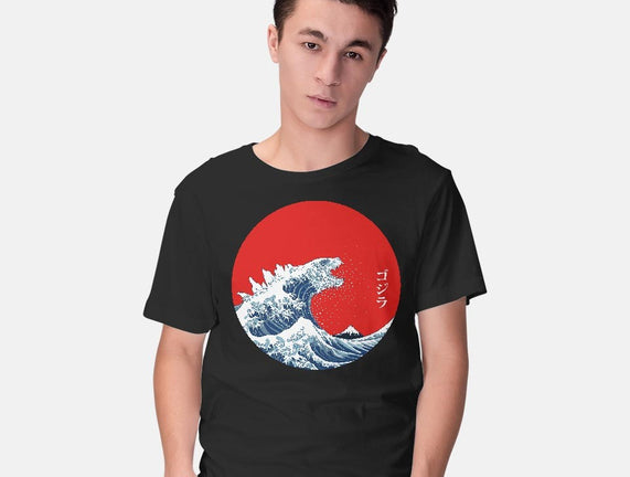 Hokusai Gojira-Variant