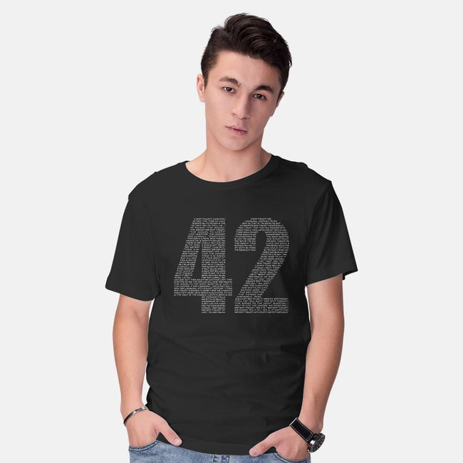 About 42-mens basic tee-maped
