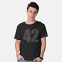 About 42-mens basic tee-maped