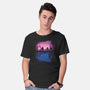 Parallel Worlds-mens basic tee-Donnie