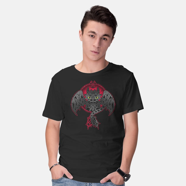 Viking Fury-mens basic tee-Geekydog