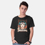 Fiery Thanksgiving-mens basic tee-Bamboota