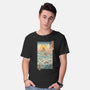 Ukiyo-E By The Sea-mens basic tee-vp021