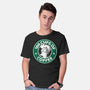 100 Cups of Coffee-mens basic tee-Barbadifuoco
