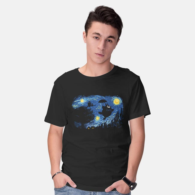 A Night for Spirits-mens basic tee-queenmob
