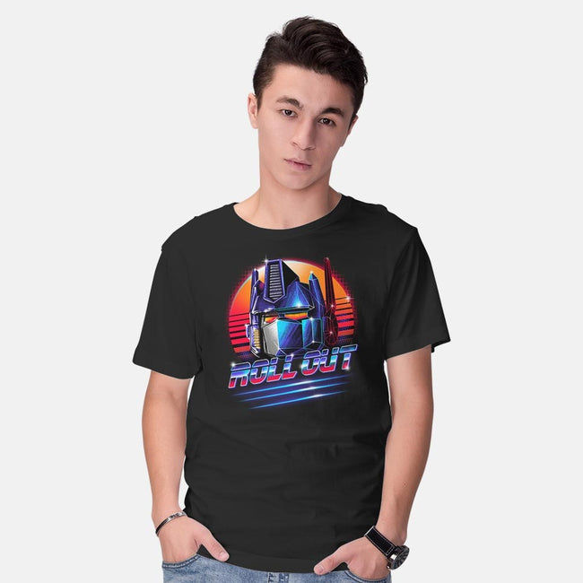 Roll Out-mens basic tee-vp021