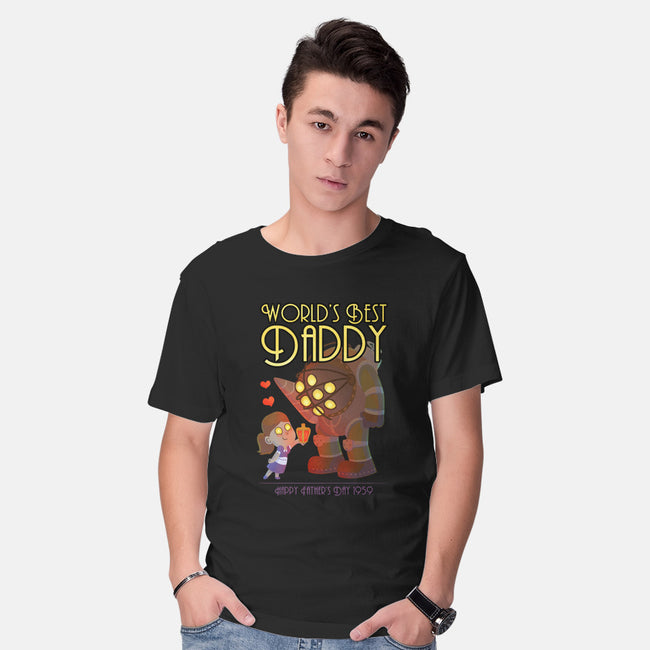 World's Best Big Daddy-mens basic tee-queenmob
