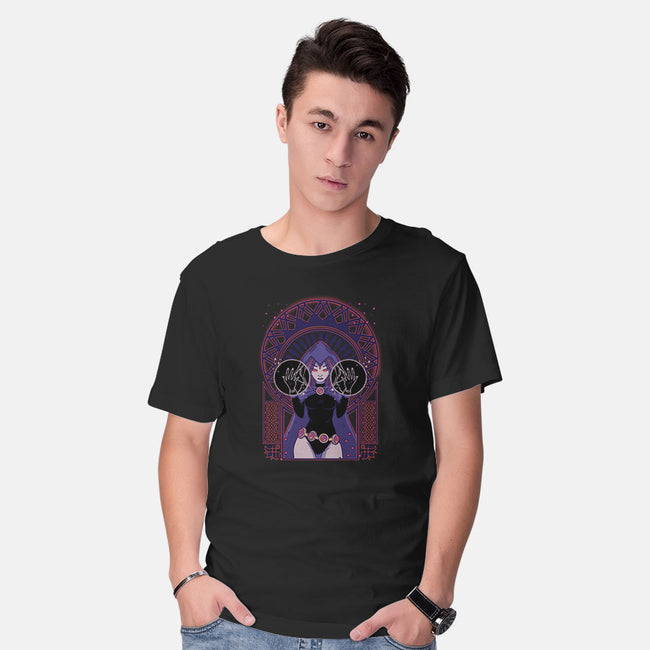 Dark Raven-mens basic tee-xMorfina