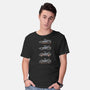 Transport Through Time-mens basic tee-mauru