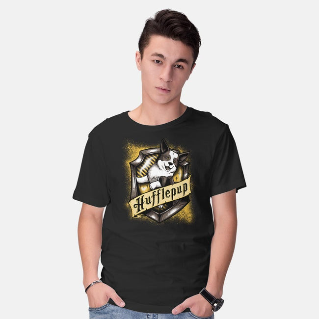 House Hufflepup-mens basic tee-DauntlessDS