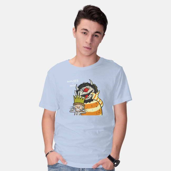 Monster and Max-mens basic tee-MarianoSan