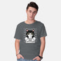 Bad Cattitude-mens basic tee-NemiMakeit