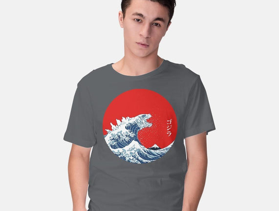 Hokusai Gojira-Variant